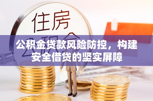 细河公积金贷款风险防控，构建安全借贷的坚实屏障