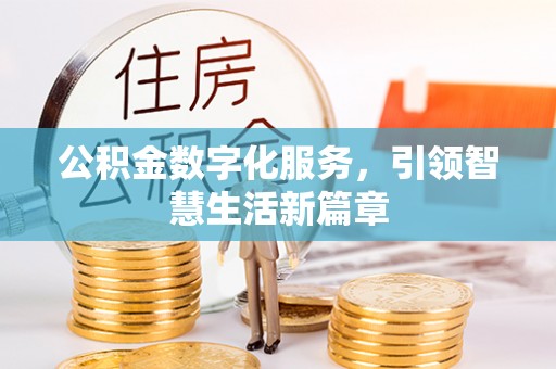 细河公积金数字化服务，引领智慧生活新篇章