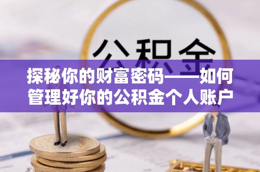细河探秘你的财富密码——如何管理好你的公积金个人账户信息