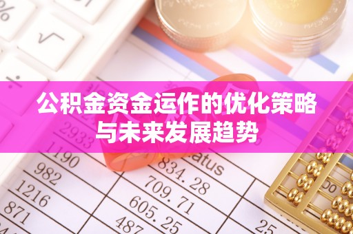 细河公积金资金运作的优化策略与未来发展趋势