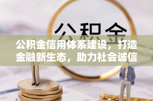 细河公积金信用体系建设，打造金融新生态，助力社会诚信发展