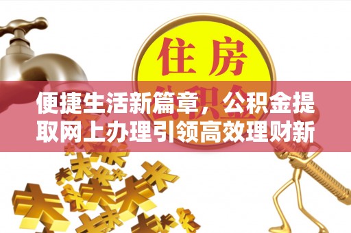 细河便捷生活新篇章，公积金提取网上办理引领高效理财新趋势