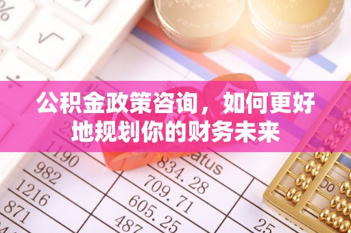 细河公积金政策咨询，如何更好地规划你的财务未来