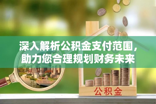 细河深入解析公积金支付范围，助力您合理规划财务未来