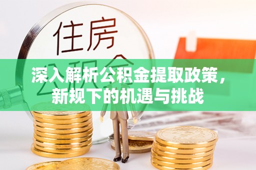 细河深入解析公积金提取政策，新规下的机遇与挑战