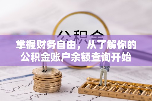 细河掌握财务自由，从了解你的公积金账户余额查询开始