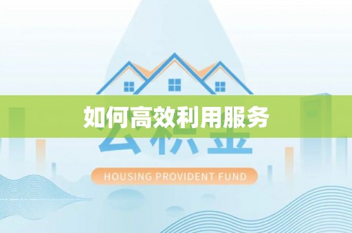 细河如何高效利用服务