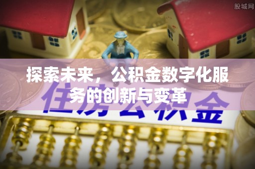 细河探索未来，公积金数字化服务的创新与变革