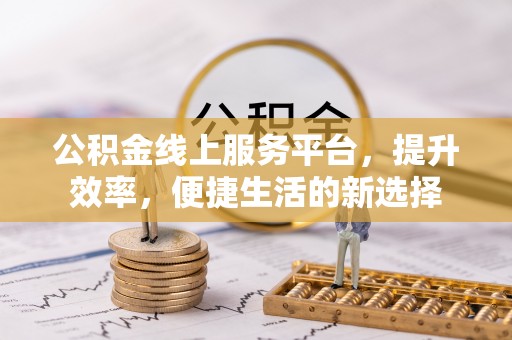 细河公积金线上服务平台，提升效率，便捷生活的新选择