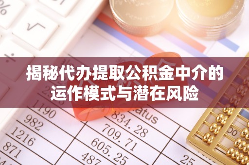细河揭秘代办提取公积金中介的运作模式与潜在风险