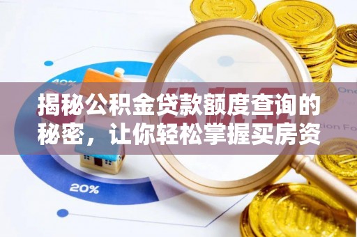 细河揭秘公积金贷款额度查询的秘密，让你轻松掌握买房资金规划