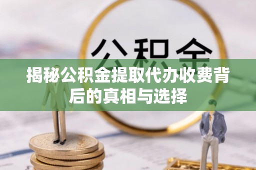 细河揭秘公积金提取代办收费背后的真相与选择