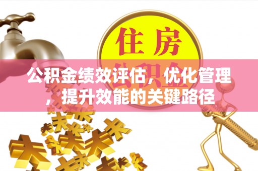 细河公积金绩效评估，优化管理，提升效能的关键路径
