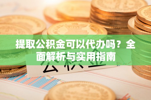 细河提取公积金可以代办吗？全面解析与实用指南