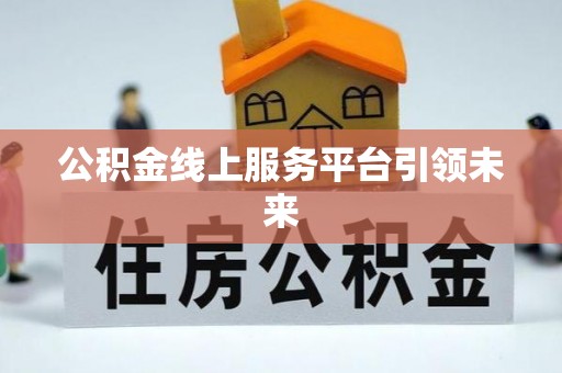 细河公积金线上服务平台引领未来