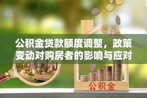 细河公积金贷款额度调整，政策变动对购房者的影响与应对策略